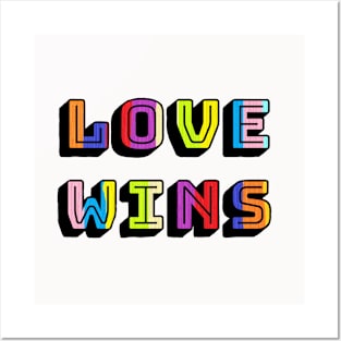 love wins Posters and Art